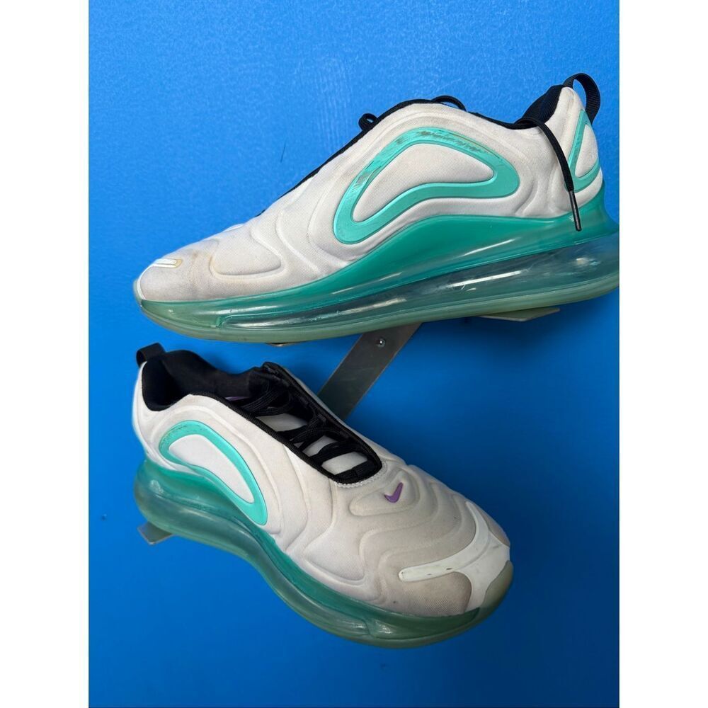 Nike Air Max 720 White Teal Purple Running Shoes AO2924-101 Mens Sz 8.5  Sneaker - Picture 4 of 7